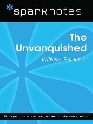 cover image of The Unvanquished (SparkNotes Literature Guide)